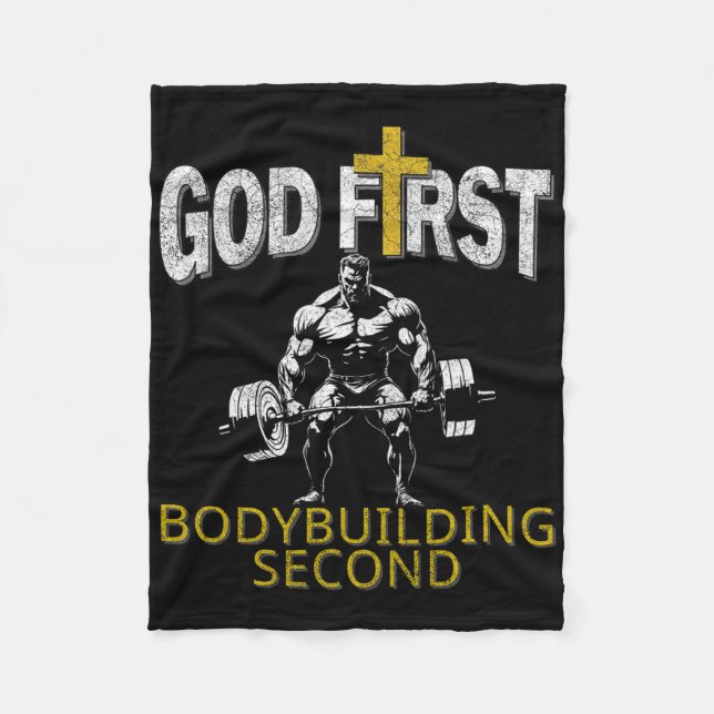 Manta Polar Dios Primero Construcción del Segundo Gimnasio Cri (Anverso)