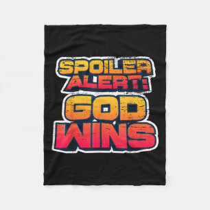 Manta Polar Dios Vintage - Gana Dios Camisas Gana Fe Cristiana
