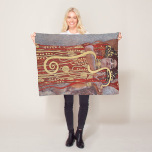 Manta Polar Diosa de Salud, Hygieia (Salus), Gustav Klimt