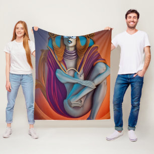 Manta Polar diosa guerrera