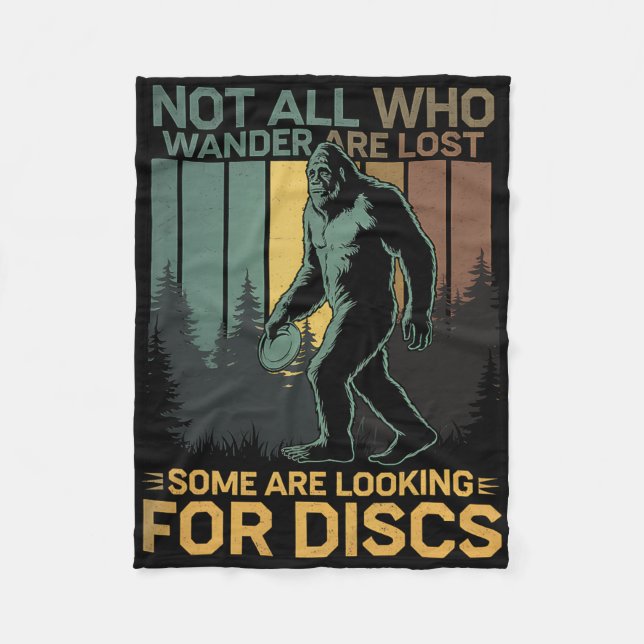Manta Polar Disc Golf Sasquatch Bigfoot Disc Golfer Funny Disc (Anverso)