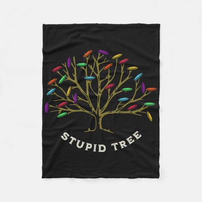 Manta Polar Disc Golf - Stupid Tree Funny Sarastic  (Anverso)