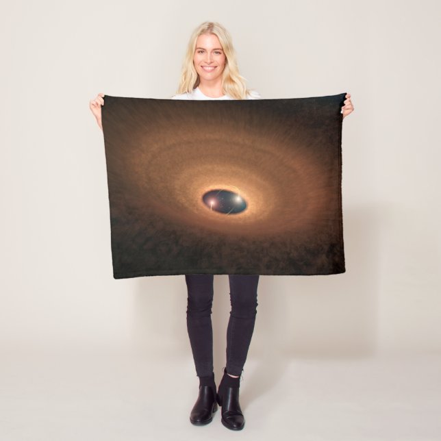 Manta Polar Disco De Dusty Material Leftover De Star Formation (In situ)