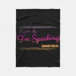 Manta Polar Disculpa Estoy Hablando Divertido Kamala Harris Jo