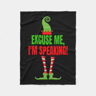 Manta Polar Disculpe, I#39; estoy hablando gracioso Kamala Har