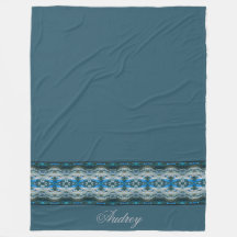 Diseñador con patrones Blue Modern