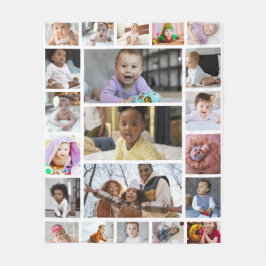 Manta Polar Diseñar su propio Collage de fotos 21