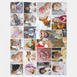 Manta Polar Diseñar su propio Collage de fotos 21