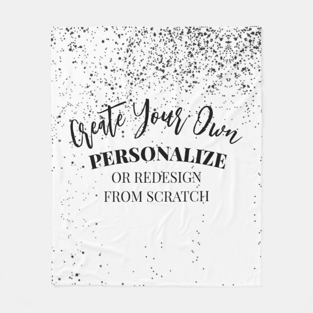 Manta Polar Diseñar su propio Personalizado (Anverso)