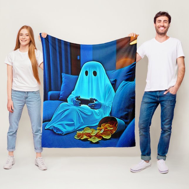 Manta Polar Diseñar un fantasma, una noche acogedora (In situ)