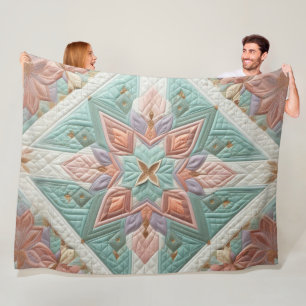 Manta Polar Diseño abstracto y sin límites