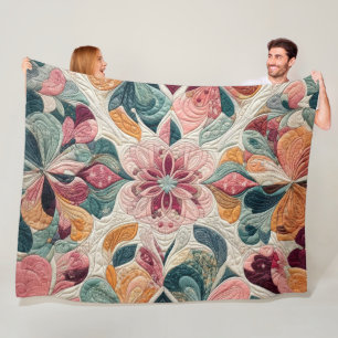 Manta Polar Diseño abstracto y sin límites