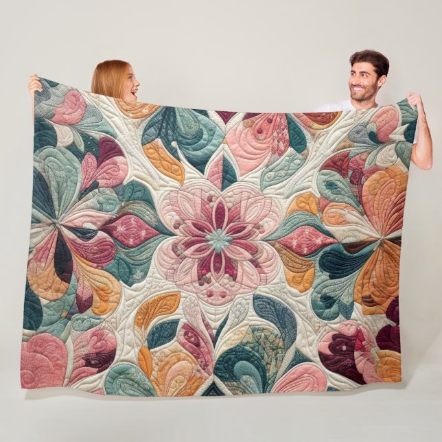 Manta Polar Diseño abstracto y sin límites (In situ)