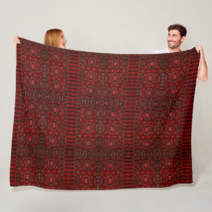 Manta Polar Diseño de alfombra oriental antigua Fleece Blanke