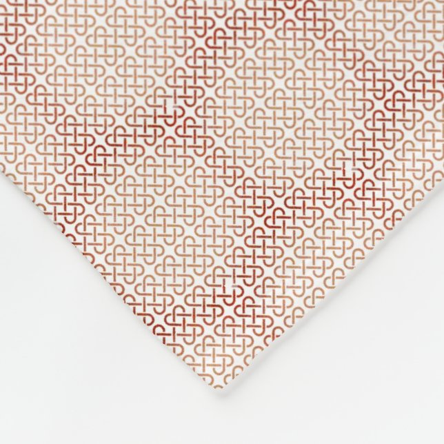 Manta Polar diseño de arte creativo (Esquina)