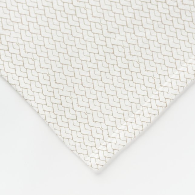 Manta Polar diseño de arte creativo (Esquina)