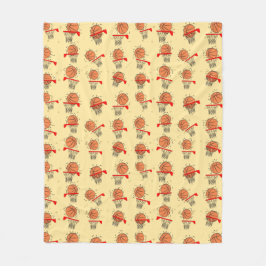 Manta Polar Diseño de Baloncesto