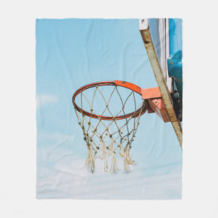 Manta Polar Diseño de baloncesto