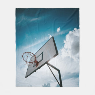 Manta Polar Diseño de baloncesto de bonito
