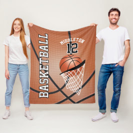 Manta Polar Diseño de baloncesto 🏀 deporte