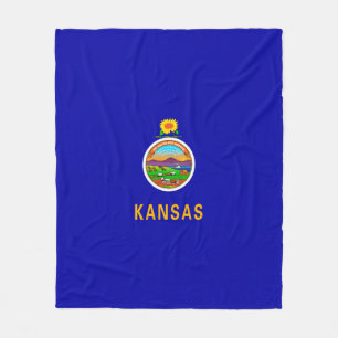 Manta Polar Diseño de bandera de Kansas State