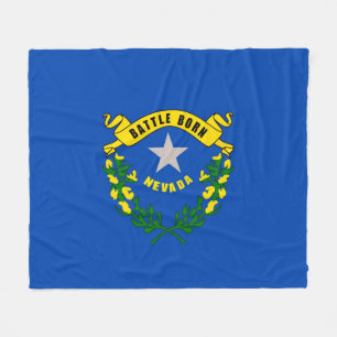 Manta Polar Diseño de bandera del estado de Nevada