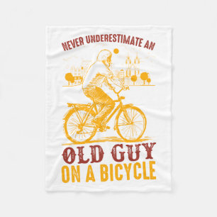 Manta Polar Diseño de Bicicletas Antiguas   Bicicleta   nunca 