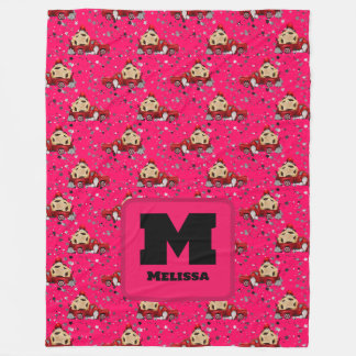 Manta Polar Diseño de Camión Gnome y Recogida - vacaciones