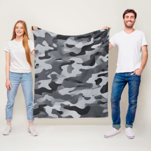 Manta Polar Diseño de camuflaje