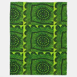 Manta Polar Diseño de crochet