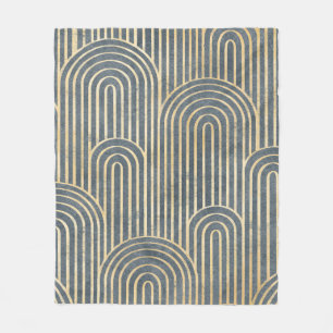 Manta Polar Diseño de estilo Art Déco lujoso spa sin costuras 