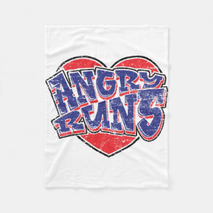 Manta Polar Diseño de fans de Angry Runs v2
