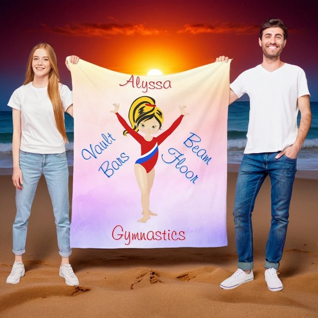 Manta Polar Diseño de Gimnasia de Bandera Cuta Hazel Ojos Gimn (Subido por el creador)