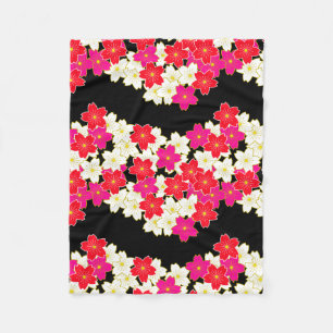 Manta Polar Diseño de impresión japonés - patrón de kimono