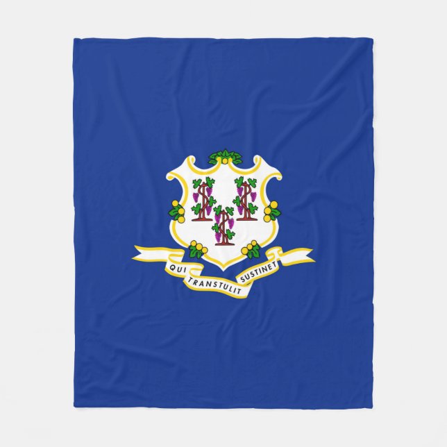 Manta Polar Diseño de la bandera de estado de conexión (Anverso)