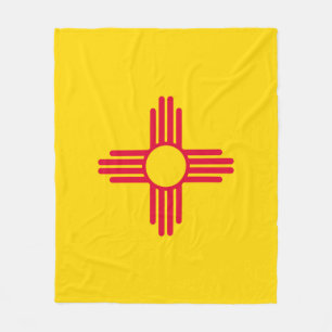 Manta Polar Diseño de la bandera de Nuevo México