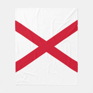 Manta Polar Diseño de la bandera del estado de Alabama