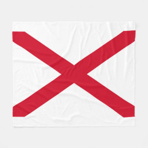 Manta Polar Diseño de la bandera del estado de Alabama
