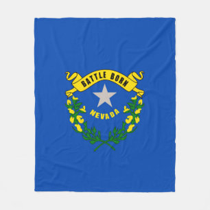 Manta Polar Diseño de la bandera del estado de Nevada