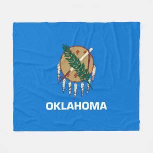 Manta Polar Diseño de la bandera del estado de Oklahoma