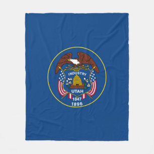 Manta Polar Diseño de la bandera del estado de Utah