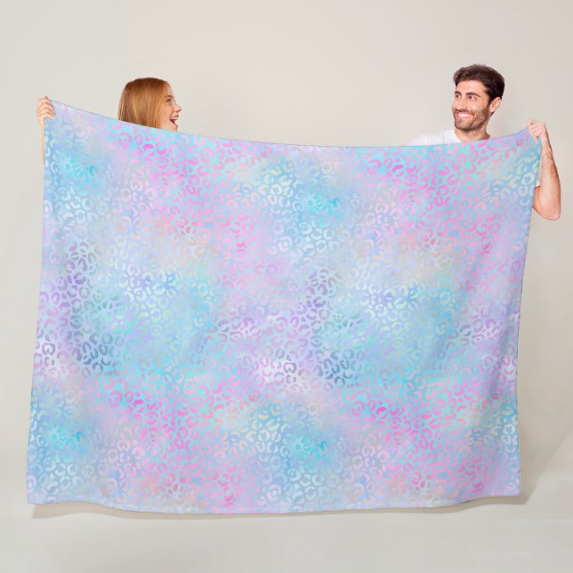 Manta Polar Diseño de la serie de leopardo irlandés 9 (In situ)