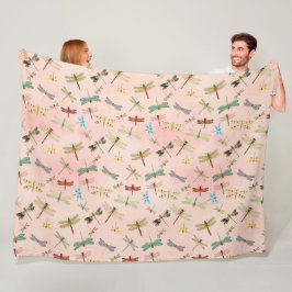 Manta Polar Diseño de la serie Dragonflies 3