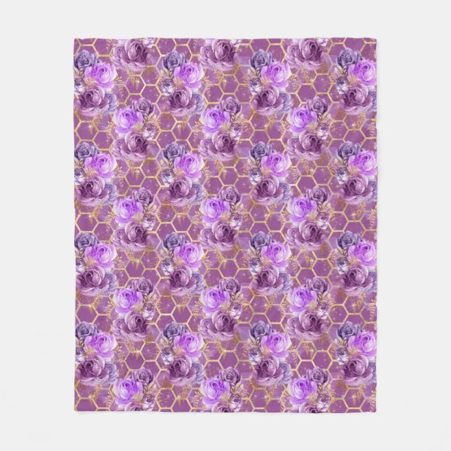 Manta Polar Diseño de la serie Queen Bee 6 (Anverso)