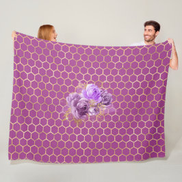 Manta Polar Diseño de la serie Queen Bee 7