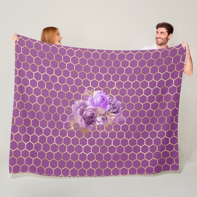 Manta Polar Diseño de la serie Queen Bee 7 (In situ)