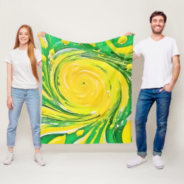 Manta Polar Diseño de Lemon Tornado