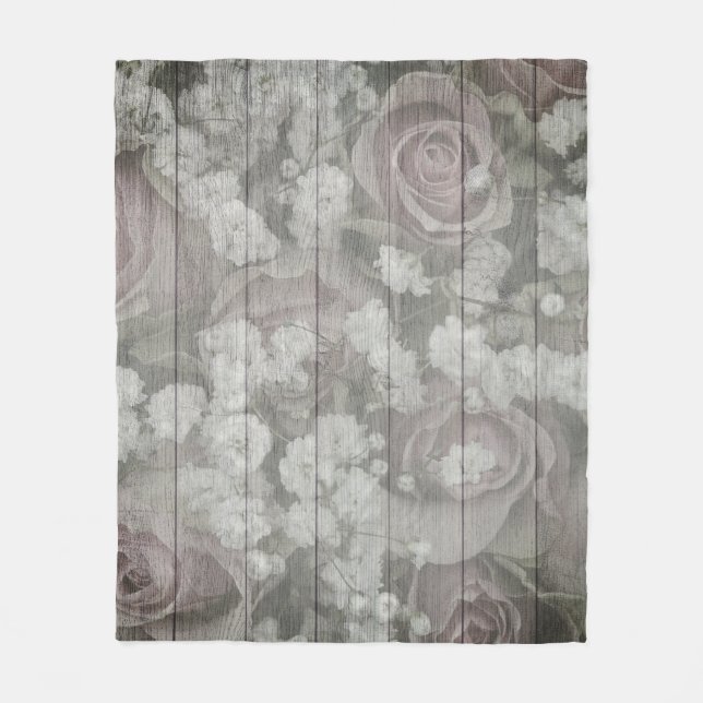 Manta Polar Diseño de moda de País Gris (Anverso)