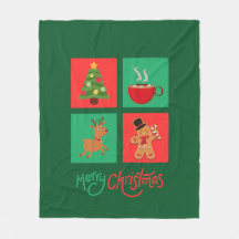 diseño de navidad roja y verde
