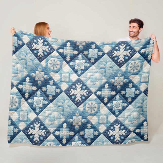 Manta Polar Diseño de Navidades sin límite (In situ)